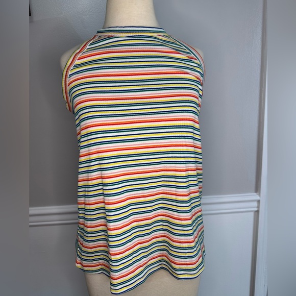 NWT Society & Stitch Multicolored Halter Racerback Tank - Picture 4 of 9